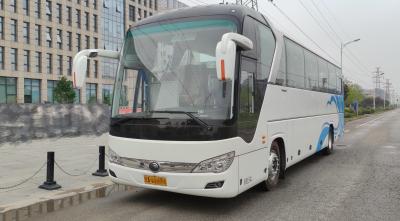 China Lhd Used Coach Bus 54 Seats Passenger Bus Good Condition Second Hand International Airport Bus zu verkaufen