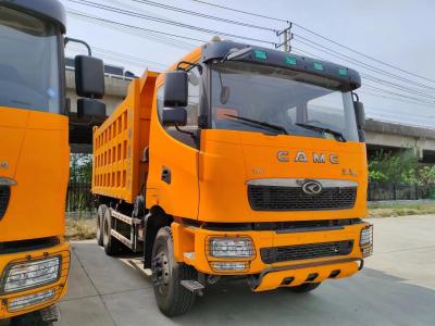 Κίνα Used Commercial Dump Trucks 316hp 6×4 Drive Model 10 Tires CAMC Heavy Duty Dump Truck Flat Head προς πώληση