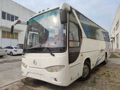 China Buen dragón de oro usado XML9647 de la disposición LHD/RHD de los asientos del aire acondicionado 2+2 del piso de los asientos diesel de los coches 36 en venta