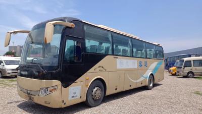 Cina Condizionatore d'aria utilizzato dei sedili di colore 51 di rosa del bus di viaggio 11 metro di grande di bagagli mano Yutong ZK6110 del compartimento seconda in vendita