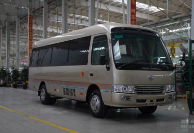 China Autobús de tránsito usado Golden Dragon Coaster Minibus 23 asientos CNG Engine en venta