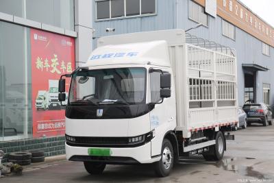 China Zuivere elektrische vrachtwagen Geely 4 * 2 Drive Mode Lichte vrachtwagen 1,2 ton Doule achterbanden Te koop