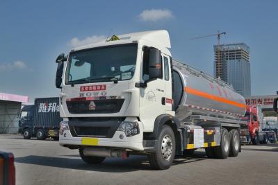 China Sinotruk ZZ1257 T5G High Top Fairing Diesel 240HP 14.5T 6X4 Fuel Tank 20.25m³ HOWO Oil Tanker Truck en venta