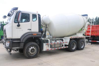 China Sinotruk Haohan N7G Flat Top Half Row Seats 380 Horsepower Automatic Air Conditioning 6X4 Concrete Mixer Truck en venta