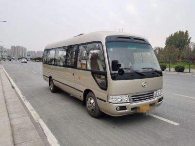 Cina 2015 bus del sottobicchiere utilizzato di anno 10 sedili il più alto, ha usato Mini Bus Coaster Bus 86kw con i sedili di lusso per l'affare in vendita