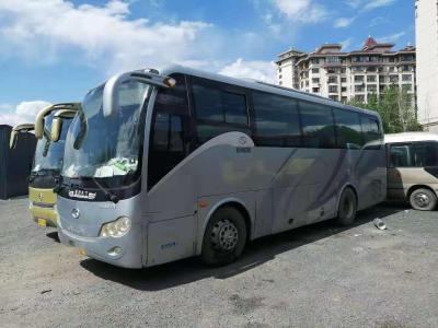 中国 ステアリング鋼鉄シャーシを残っている使用されたKinglongバスXMQ6900両開きドア39seatsの低いキロメートル 販売のため