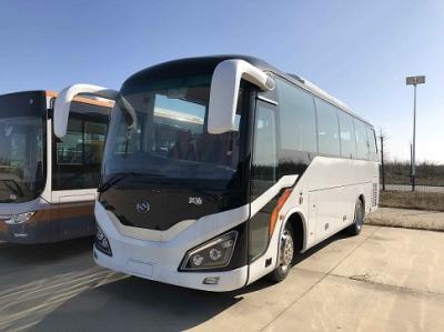 China Buses And Coaches Huanghai Brand 34 Seater Bus Vip Bus Seat New Passenger Bus for sale