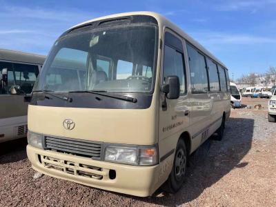 China Küstenmotorschiff-Bus-Benzin Mini Bus Use For West Afrika 23-30seats Japans Toyota zu verkaufen