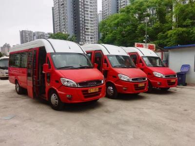 China New Arrival 2017 Year 19 Seats Iveco Used Bus Used Minibus 129Hp Diesel for sale