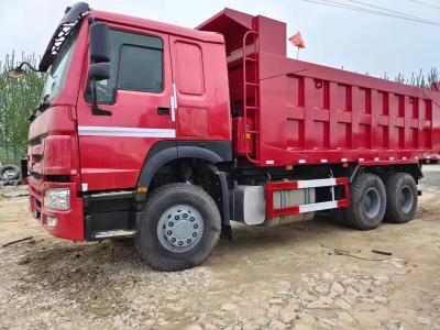 Cina Guida a destra del camion 6*4 8*4 della seconda mano di Howo Tipper Truck Used Dumper 371/375hp cino in vendita