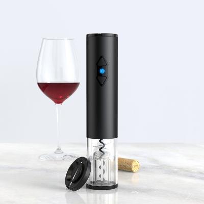 China Fasihon Prospects Modern Custom Logo Opener Top Supplier Corkscrew Wine Electric Wine Bottle Opener With Foil Cutter For Bar for sale