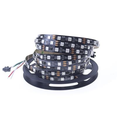 China Desktop 12v 60leds/m 20IC RGB ws2811 led programmable led pixel strip IP20 5m factory sales for sale