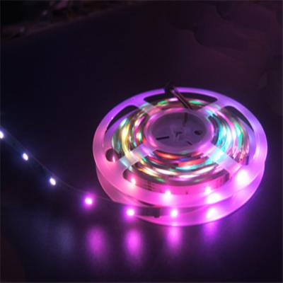 China Desktop IC programmable waterproof flexible led strip light ws2811 pixel led strip diy program for sale