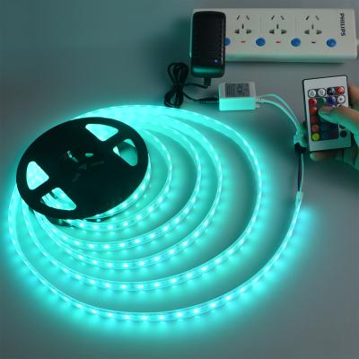 China Residential wholesale led strip light 5050 led strip light kits IP67 RGB voiced smart wifi lighting controlled for sale