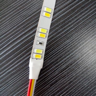 China Residential custom made two tone flexible strip 12v 5730 led cool white warm white any blue and white color mix for sale