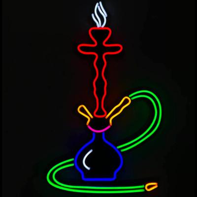 China Safe Neon Sign 10kV Hookah Neon Sign Custom Wall Lights Party Wedding Store Window Restaurant Birthday Decoration Neon Lamp for sale