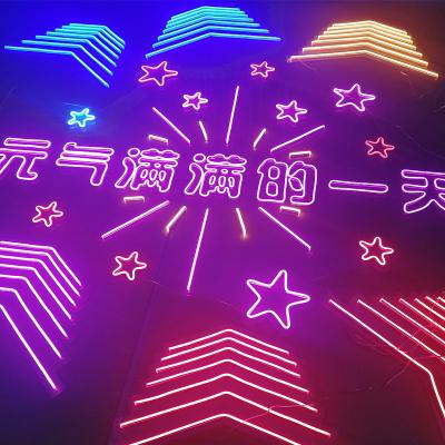 China Safe 39 Styles Led Neon Light Rainbow Colorful Neon Sign For Room Home Party Wedding Decoration Christmas Gift Neon Lamp for sale