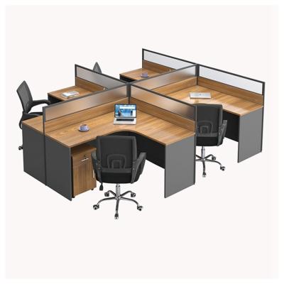 China Computer extendable t-shaped desk partition screen recommendation new product modern business office for sale