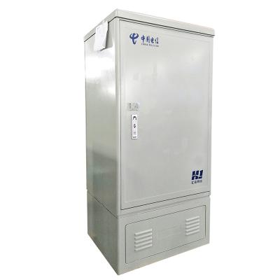 China FTTH Network 576 Core Fiber Optic SMC Cabinet IP55 SMC Outdoor Waterproof Fiber Cabinet Support for Standard or Customized for sale