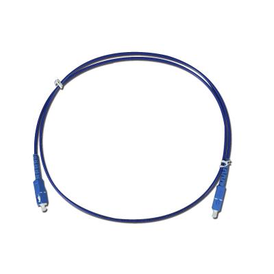 China Good Quality FTTH Jumper 24 Optic Core Colored 12 Fiber 0.9Mm Fiber Optic Patch Cord for sale