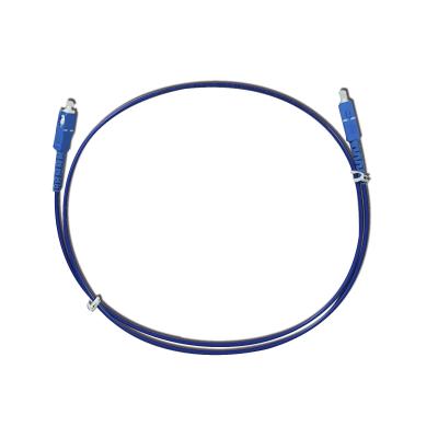 China Good Quality FTTH Jumper 24 Optic Core Colored 12 Fiber 0.9Mm Fiber Optic Patch Cord for sale