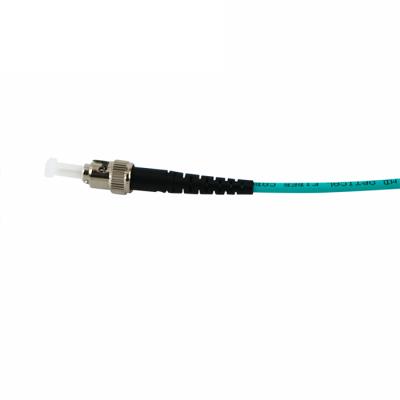 China FTTH/FTTX FTTH ST/UPC Om3 3.0mm Simplex 1m Fiber Optic Pigtail Multi Mode for sale