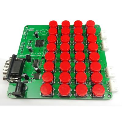 China 32 Buttons RS232 Manual Control Keypad For Smart Home KC868-H32 Ethernet Web Relay Controller Diy KC868-H32 Manual Control Board for sale