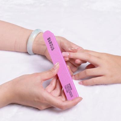 China Manicure Korea Premium Quality Good Elasticity Sandpaper Sponge Durable Washable Nail File for sale