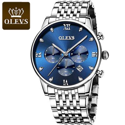 China Fashion Business Men's Watch LOGO China Manufacturer Watches Chronograph Stainless Steel Date OLEVS 2868 Automatic Quartz Men's Custom Made for sale