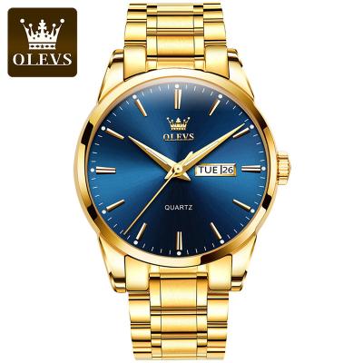 China Top Fashion Date 2020 Watches OEM Automatic Supplier Custom Price Gold Sports Waterproof Stainless Steel Quartz Day Date Brand Men Wristwatches for sale