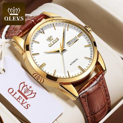 China Dropshipping original automatic leather waterproof mechanical men's luxury brand men's movement watch OEM date price supplier simple automatic watches for sale