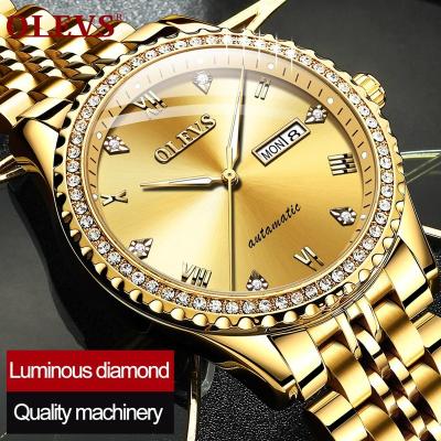 China OEM Custo LOGO Watch Stainless Steel Luxury Automatic Date 2020 Day Shape Swiss Movement Luxury Mens Mechanical Watch for sale