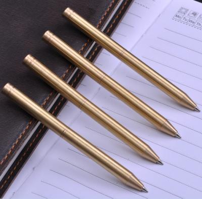 China office & chinese school pen cheap metal brass ballpoint pen with logo custom pen for sale