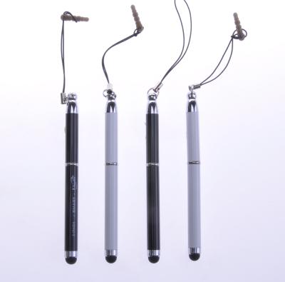 China office & School Pen Mini Black And White Pendant Logo Touch Screen Pen Custom Made for sale