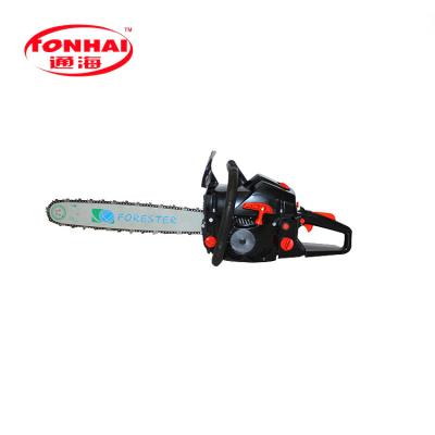 China 2-Stroke Youngkang Large Trees Gasoline Cutting Chainsaw,Handheld Pruning Chainsaw Gasoline,Garden Tools 52cc Silen Gasoline Chainsaw for sale