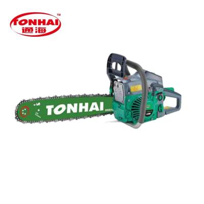 China 2-Stroke 2021 New Type One-Stop Mini Gasoline Chainsaw Wood Cutting Machine Gasoline 43cc Chainsaw for sale