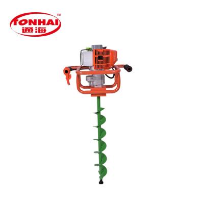 China 50cc Gasoline Drilling Tools TH-EA6802 Electric Earth Auger Earth Auger With CE Gardener Equipment TH-EA6802 for sale