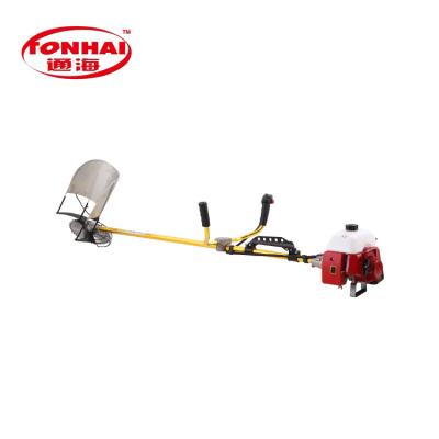 China Professional 40.2cc Gasoline Mini Wheat Cotton Corn Soybean Harvester for sale