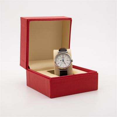 China Factory Direct Sales Art Optional Support Logo Watch Packaging Watch Storage Display Custom Watch Set Box Gift with Foam Insert for sale