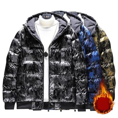 China Men's Classic Anti-wrinkle Coated Down Parka Casual Coat Good Quality Unisex Winter Stripper Jackets Designer Warm Feather Jacket for sale