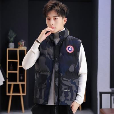 China Anti-Wrinkle Man Down Vest Jacket Winter Invest Coat Men Outerwear Thicken Outdoor Warm Jackets Designer Coats for sale