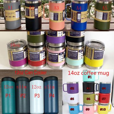 China New 2021 Stainless Steel Tumbler 12oz Kids Bottle 36oz 30oz 20oz Large Capacity Sustainable Sports Mugs Wine BeerTravel Mug for sale