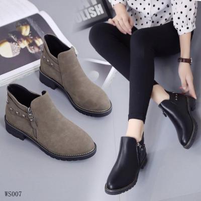 China Women Flat Boots Shoes Warm Ankle Boots For Women Winter Causal Shoes Female Snow Boots for sale