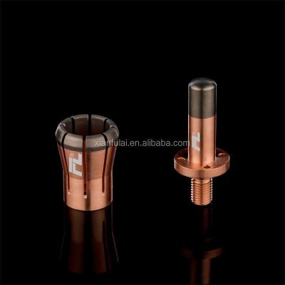 China Tungsten copper alloy /CuW/WCu best quality professional copper tungsten edm electrode connact for GIS for sale