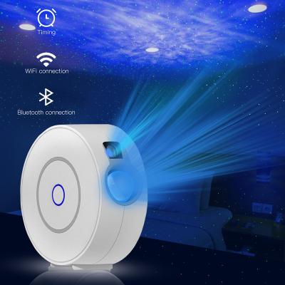 China Wifi Pinelake Smart Led Star Staring Starry Astronaut Atmosphere Projection Lamp Birthday Star Light Projector Light for sale