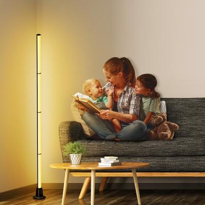 China Factory Direct Modern OEM Light Bar Corner RGB Ambient Light Led Smart Floor Lamp Modern Smart Home for sale