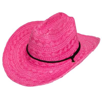 China JAKIJAYI Eco-friendly Fashion Wholesale Pink Cowboy Hat And White Cowboy Hats For Women for sale