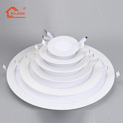 China Modern New Design Panel Light Hot Sale KLASS 2023 Surface Mounted Round Shape LM 6W 12W 18W LED Panel Light 1440 for sale