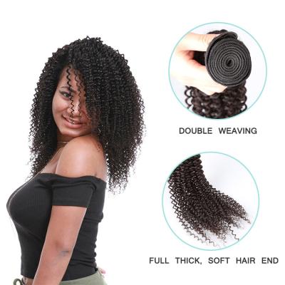 China Kinky Curly Curl Hair Piece Curly Hair Bundles Indian Virgin Human Hair Bundles Raw Unprocessed Virgin for sale