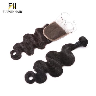 China Silky Straight Wave Grade 8A Miracle Peruvian Human Hair Products Lace Up Closure Body Wave Hair for sale